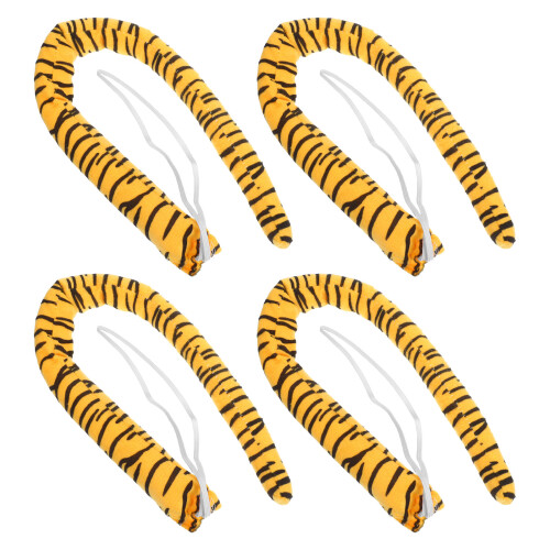 4Stk Plüsch Tiger , Tierischer Cosplay Für Kostümparty