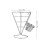 3Stk Frites Halter Aus Mit Dip-Schale, Silber 2