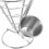 3Stk Frites Halter Aus Mit Dip-Schale, Silber 6