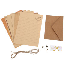 12Sets Retro Schrijfpapier En Enveloppen Set Voor Uitnodigingen