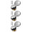 3Sets Stopper Set Kupfer Metall Dicht Universal 6