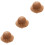 3Stk Kinder Strohhut Khaki Sonnenhut Sommer Strand 5