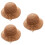 3Stk Kinder Strohhut Khaki Sonnenhut Sommer Strand 7