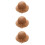 3Stk Kinder Strohhut Khaki Sonnenhut Sommer Strand 8