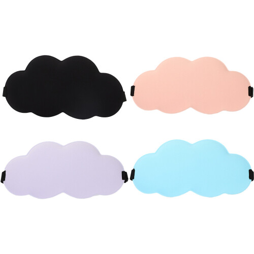 12Stk Schlafmaske Aus Memory- , Elastisch, Ideal Für Reisen 2