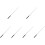 6Stk Tragbarer Whiteboard Pointer Schwarz Mit Schwammgriff 5