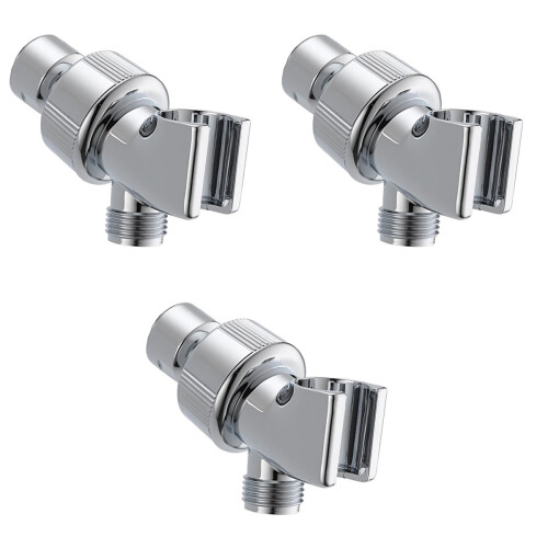 3Stk Wandhalter Verstellbar Mit Robustem ABS Material 2
