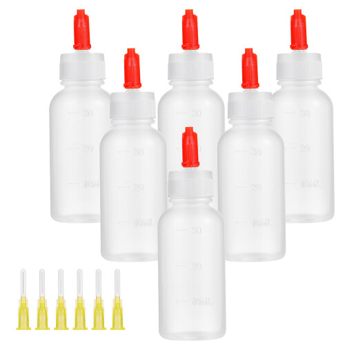 30Sets Nadelspitzen Präzisions-Squeeze-Flaschen Klebstoffspender 2