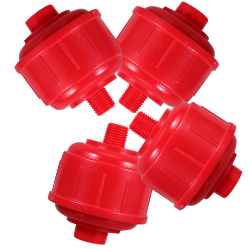 8St Compressor Filterbal Rood Voor Schilderen En Filtratie