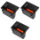 3St Middenconsole Asbak , Plastic Zwart, Voor Auto Gebruik 5