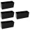 4St Zwart Acryl Multi-Grid Pennenhouder En Makeup Tools Box 7