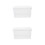 2St Refillbare Wipes Container Transparant PP Babydoekjes 7