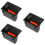 3St Middenconsole Asbak , Plastic Zwart, Voor Auto Gebruik 9