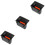 3St Middenconsole Asbak , Plastic Zwart, Voor Auto Gebruik 7