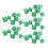 35Pcs Pearl White Plastic Dice Set Polyhedral for Board & Digital Games 1
