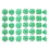 35Pcs Pearl White Plastic Dice Set Polyhedral for Board & Digital Games 2
