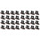 32St Plastic Kabelclips Zwart Compact Voor Auto Draadbeheer 2