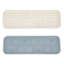 4Sets Rechteckige Tee-Tabletts Aus PP, Doppelstöckig, Bunt Für Zuhause