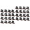 32St Plastic Kabelclips Zwart Compact Voor Auto Draadbeheer 4