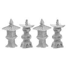 20Stk Resin Modell Vintage Garten