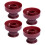 12Stk Multifunktionale Runde Donut Backform Aus Robustem Kunststoff 1