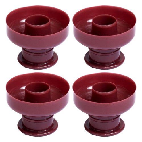 12Stk Multifunktionale Runde Donut Backform Aus Robustem Kunststoff 2