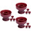 12Stk Multifunktionale Runde Donut Backform Aus Robustem Kunststoff 7