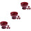 12Stk Multifunktionale Runde Donut Backform Aus Robustem Kunststoff 8