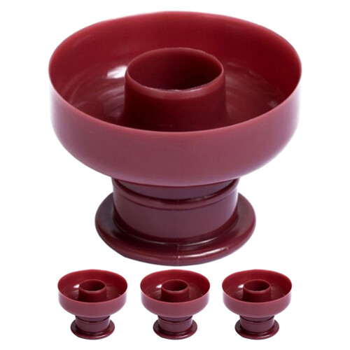 12Stk Multifunktionale Runde Donut Backform Aus Robustem Kunststoff 1