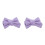 2St Paarse PU Strik Clips Voor En Elegant 7