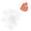 100St Acryl Pom Pom Knop Set Transparant Voor Mutsen 11