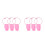 6St Roze Plastic Flying Disc Klemmen Met Draagbare Clip Voor 5