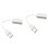 2Pièces Adaptateur USB 2.0 7.1 Canaux 3D Pour Laptop 4