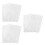300Pièces Porte-Dossard PVC Transparent Pour Organisation Course 7