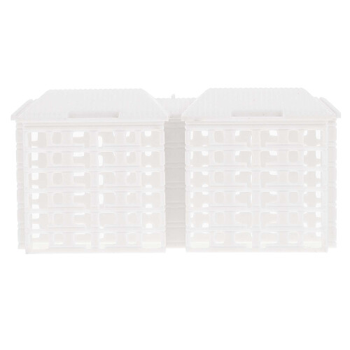 5Pièces Mini Bâtiment Pour Décoration Plastique Et Lisse
