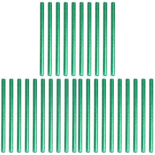 300Pièces Colle Chaude DIY Vert Résine Adhésion 1
