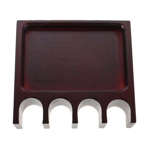 3Pièces Support Portable Quatre Slots Pour Queues De Billard 1