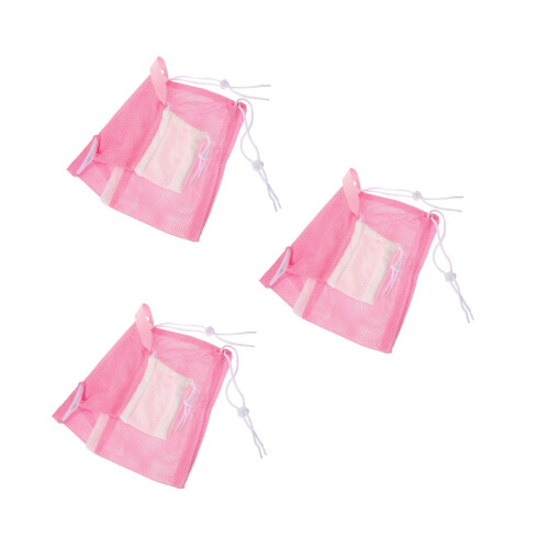 3Pièces Multifonction Chat Rose Respirant Pour Toilettage 1