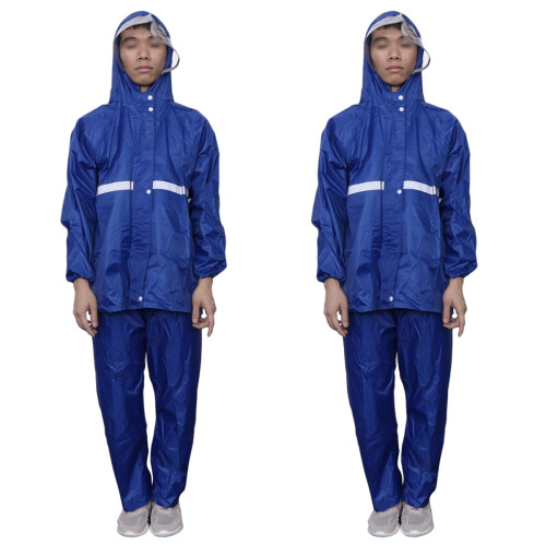 2Pièces Tenue Cyclisme Veste Pantalon Étanche 1