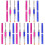 10Pièces Nail Art Double-Usage Assorties Pour Salon 2