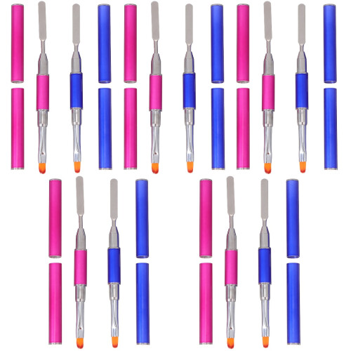 10Pièces Nail Art Double-Usage Assorties Pour Salon 2