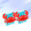 2Pièces Brassards Natation Enfants Confortables Multi Couleurs Été 11