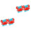 2Pièces Brassards Natation Enfants Confortables Multi Couleurs Été 4
