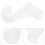 40Pcs White Wardrobe Rod Support Plastic Hooks for Heavy Duty Rods 11