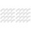 200Pcs Strip Lights Brackets Transparent Clips for Firm Fixing 3