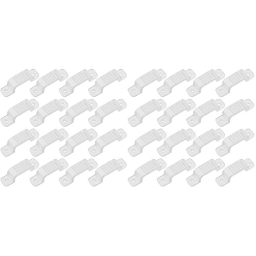 200Pcs Strip Lights Brackets Transparent Clips for Firm Fixing 2