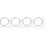 80Pcs Silver Metal Rings Smooth Surface Loose Leaf Book Binding Clips 6