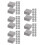 150Pcs Grey Miniature Clay Bricks DIY Toy Set for Architectural Models 10