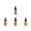 4Pcs Light Yellow Tinted Cream Makeup Concealer 9