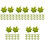 500Pz in Verde Per Fiori Artificiali E Lavoretti DIY 5